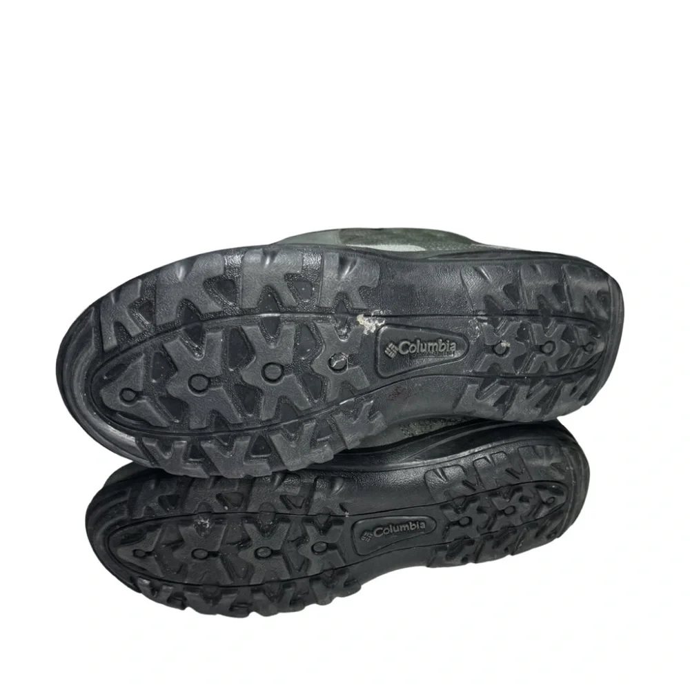 Columbia Women's Ice Maiden Slip III Waterproof Winter Boots quilted gray 8